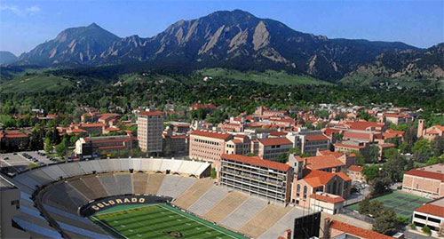 UC Boulder campus
