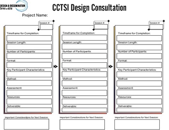 Image of the CCTSI Design Consultation graphic