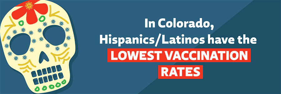 Latinos have a low vaccination rate