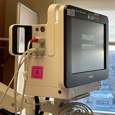 Equipment with label